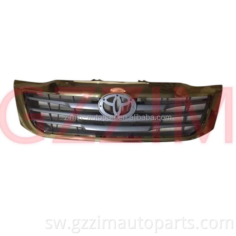 gari mbele grill auto mbele grille mbele chromed bumper grille kwa Vigo 2012
